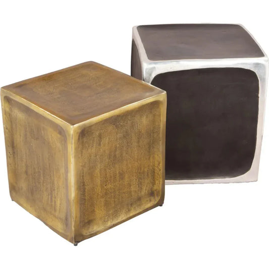 Brics Multicolor Side Table Set (2 - Piece) - LOOMLAN - Zuo Modern - Side Tables