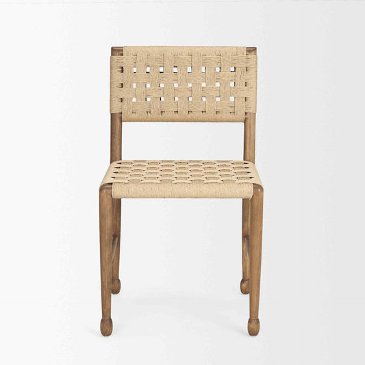 Brinley Woven Paper Rope Dining Chair 2PC