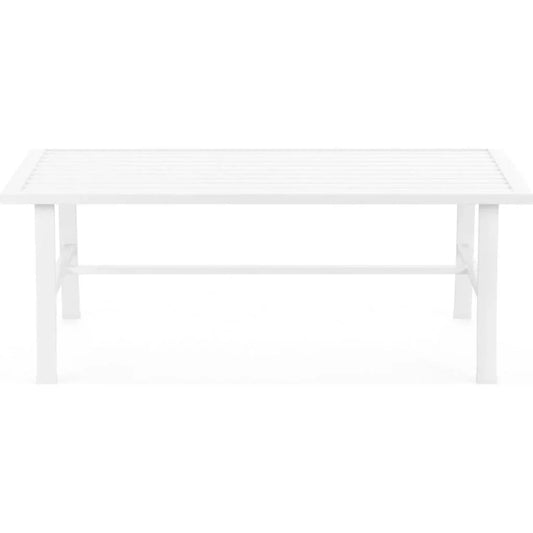 Bristol Aluminum Outdoor Coffee Table-Outdoor Coffee Tables-Sunset West-LOOMLAN