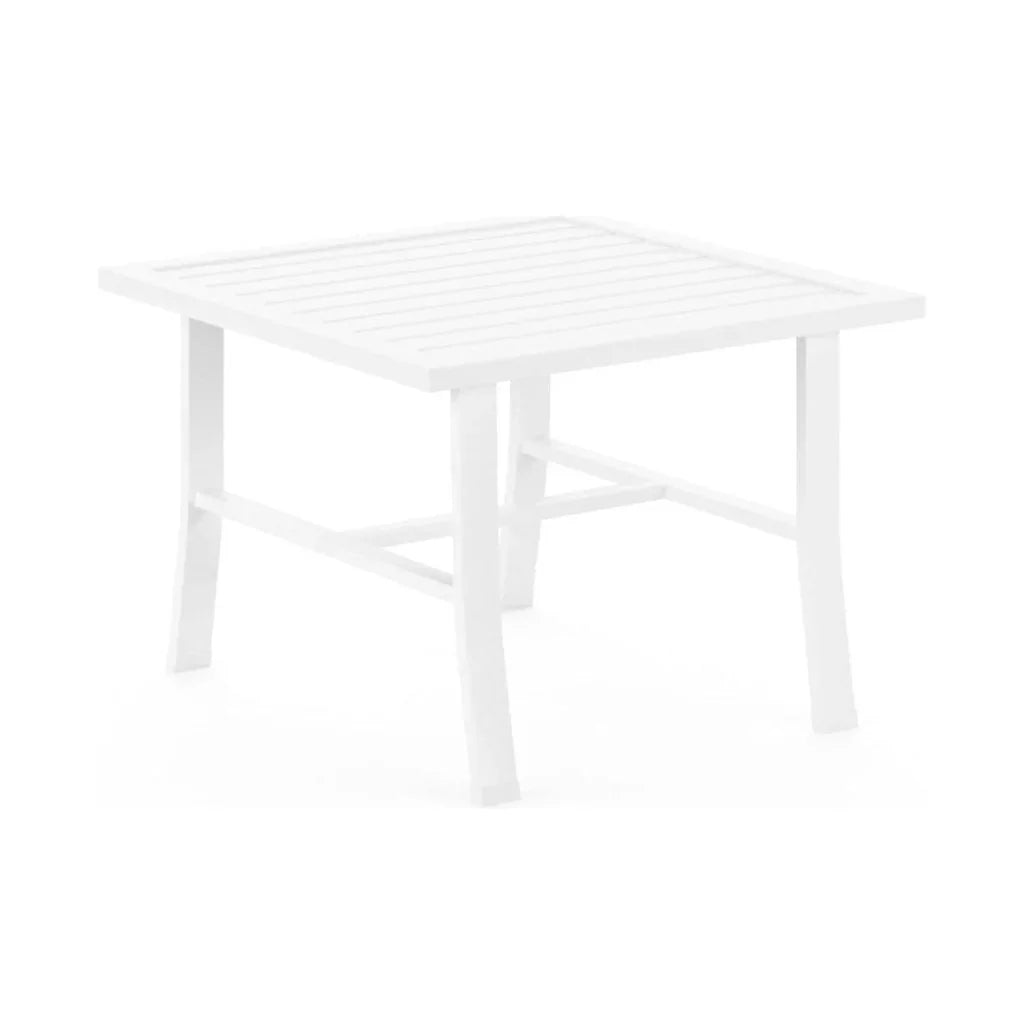 Bristol Aluminum Square Outdoor End Table - LOOMLAN - Sunset West - Outdoor Side Tables