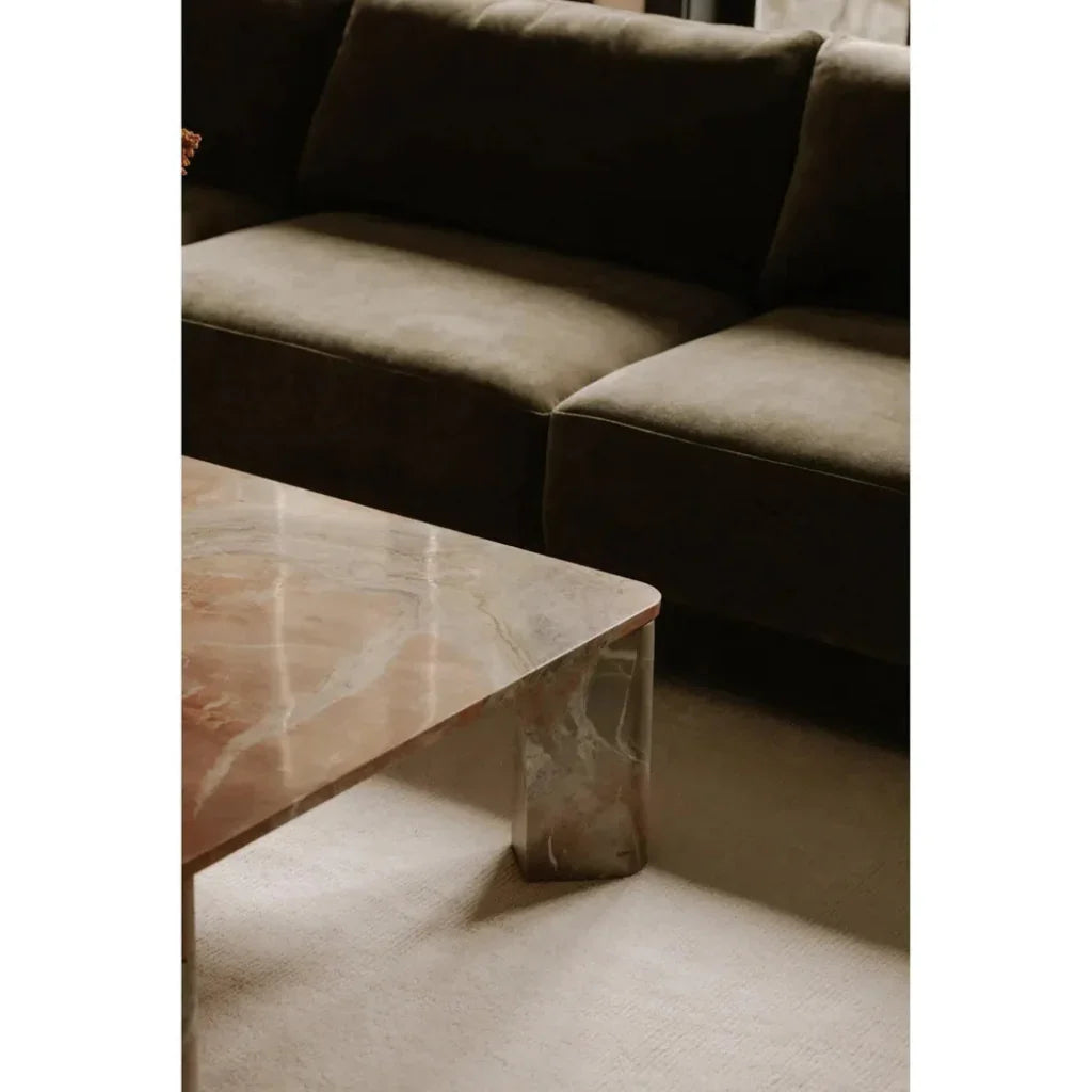 Bryn Performance Fabric Sectional Right-Modular Sofas-Moe's Home-LOOMLAN