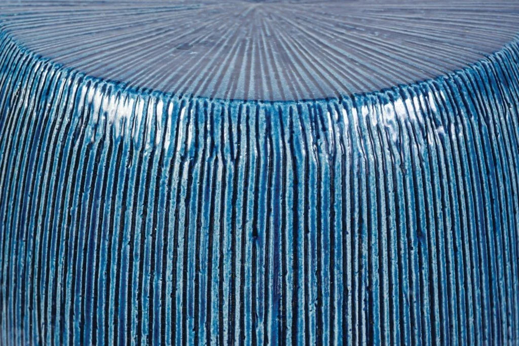 Bud Ceramic Patio Armless Stool-Garden Stools-Seasonal Living-LOOMLAN