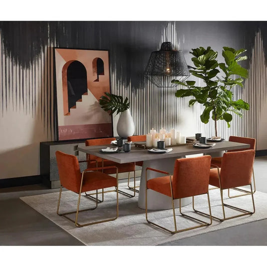 Caddo Sideboard Antique Nickel Doors & Iron - LOOMLAN - SUNPAN - Sideboards