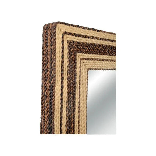 Calayan Soft Brown Framed Floor Mirror-Floor Mirrors-Wildwood-LOOMLAN