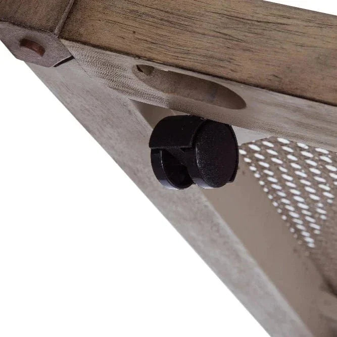 Calum Rubberwood Rectangular Cocktail Table - LOOMLAN - Bassett Mirror - Coffee Tables