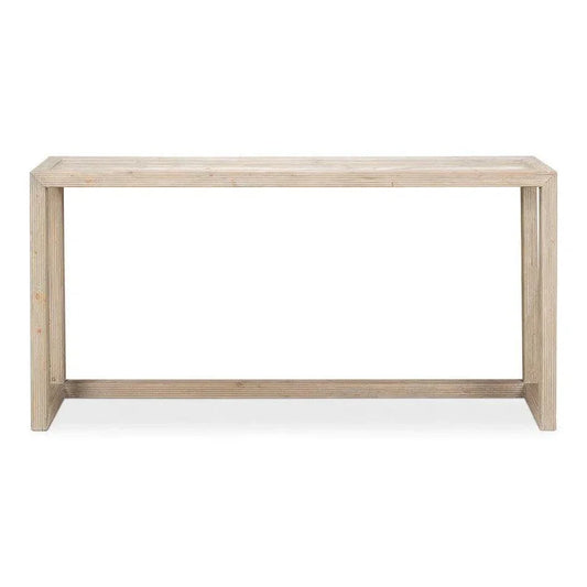 Camden Console Table Grey Finish Pine Wood - LOOMLAN - Sarreid - Console Tables