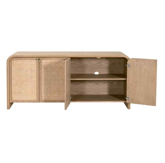 Cannes Four Doors Wood Sideboard