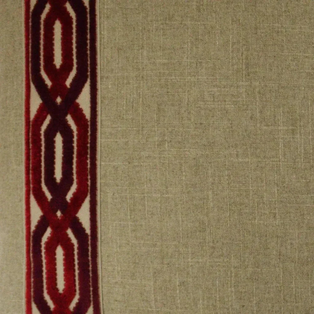 Cannes Red Throw Pillow With Insert - LOOMLAN - D.V. Kap - Throw Pillows