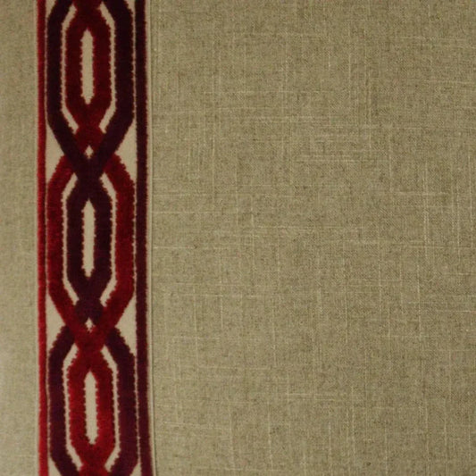 Cannes Red Throw Pillow With Insert - LOOMLAN - D.V. Kap - Throw Pillows