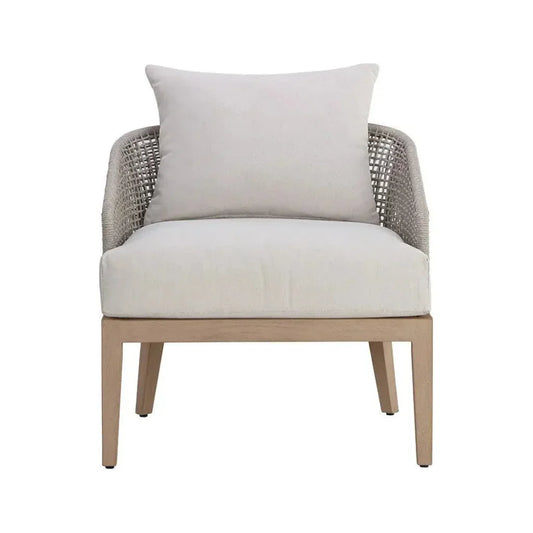 Capri Fabric Outdoor Lounge Chair-Outdoor Lounge Chairs-SUNPAN-LOOMLAN