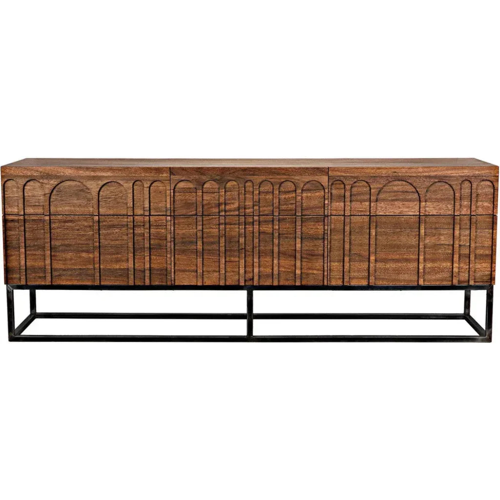 Casanova Sideboard, Dark Walnut - LOOMLAN - Noir - Sideboards