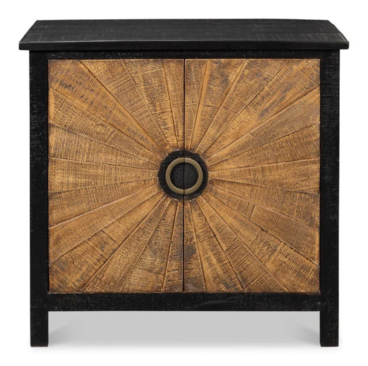 Centrum Two Door Wood Sideboard - LOOMLAN - Sarreid - Sideboards