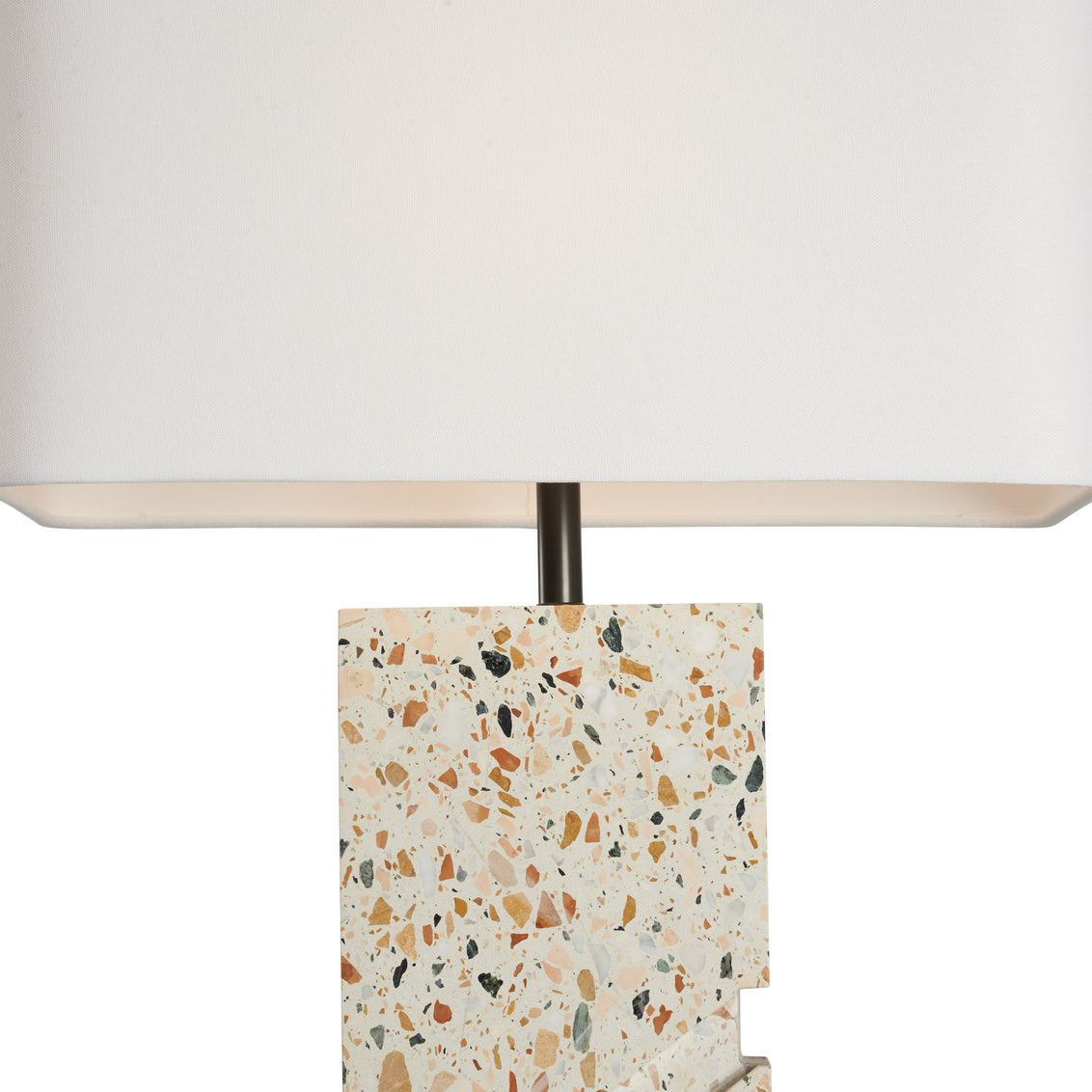 Chandra Striking Terrazzo Base Table Lamp