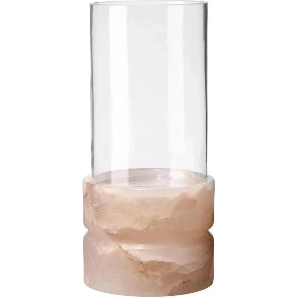 Charlotte Stacked Hurricane Candle Holder