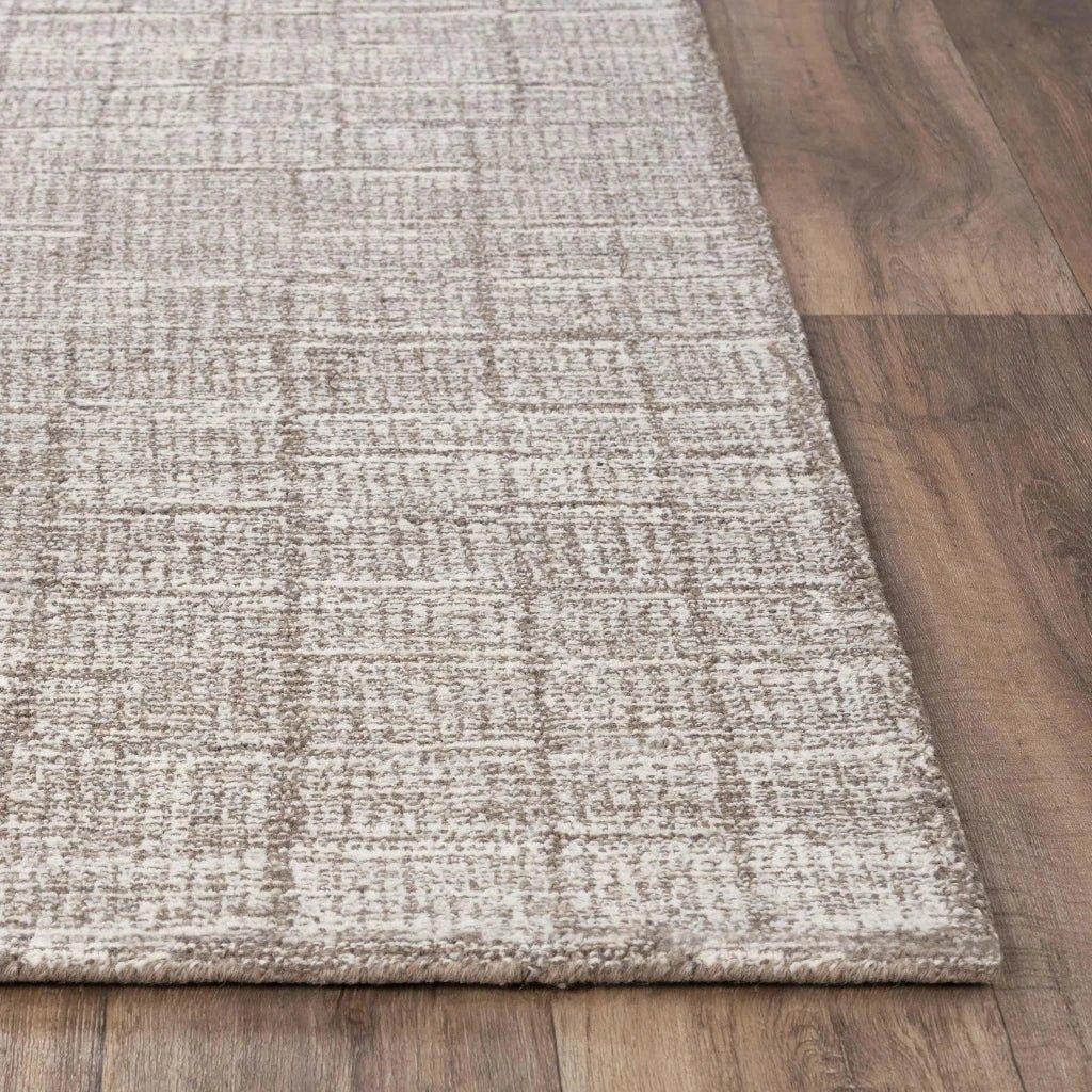 Chik Solid Brown Area Rugs For Living Room - LOOMLAN - LOOMLAN - Area Rugs