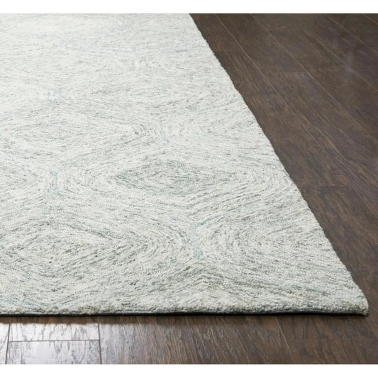 Chil Wool Green Hallway Kitchen Runner Rug - LOOMLAN - LOOMLAN - Area Rugs