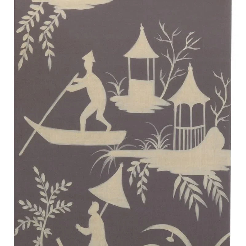 Chinoiserie Panel Hand Painted Table Lamp - LOOMLAN - Chelsea House - Table Lamps