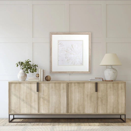 Choir Neutral Square Framed Wall Art