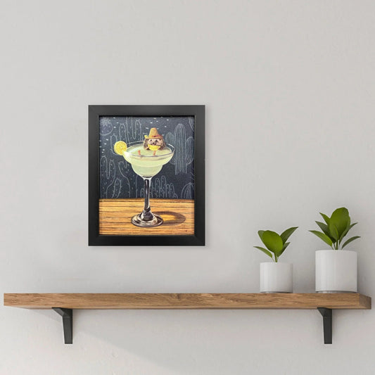 Cinco De Mayo Blue Framed Wall Art