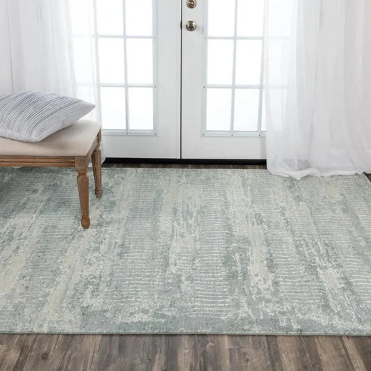 Coho Abstract Gray Large Area Rugs For Living Room - LOOMLAN - LOOMLAN - Area Rugs