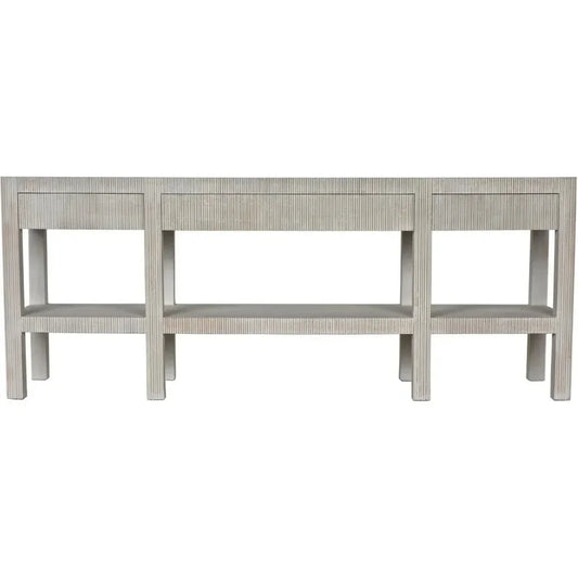 Conrad Wood Drawers Console Table