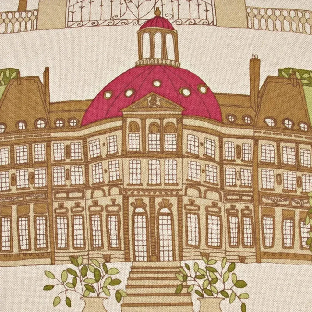 Conservatory Ruby Red Throw Pillow Insert - LOOMLAN - D.V. Kap - Throw Pillows