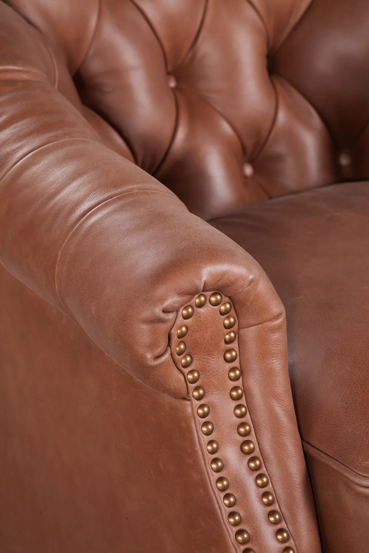 Corrine Leather Elegance Swivel Chair
