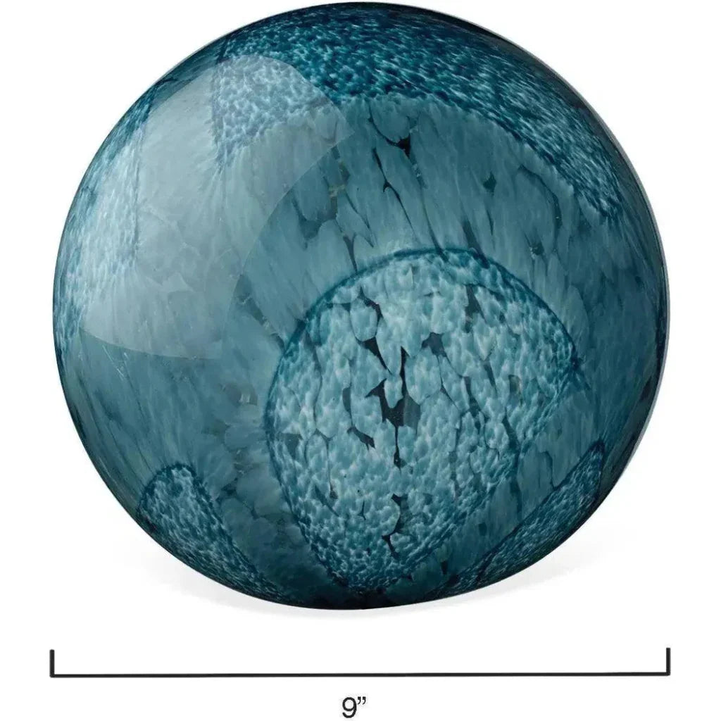 Cosmos Hand Blow Glass Balls (Set of 2) - LOOMLAN - Jamie Young - Statues & Sculptures