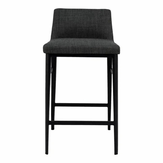 Counter Stool Charcoal Grey Contemporary - LOOMLAN - Moe's Home - Counter Stools