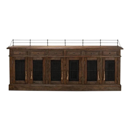 Covent Gardens Sideboard Old Stain - LOOMLAN - Sarreid - Sideboards