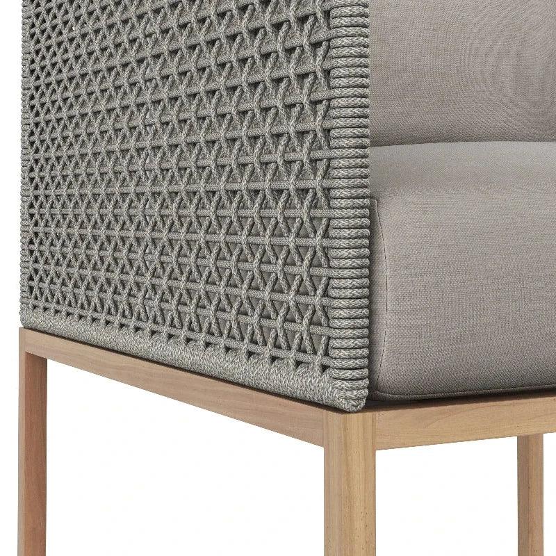 Crete Fabric Outdoor Counter Stool - LOOMLAN - SUNPAN - Counter Stools