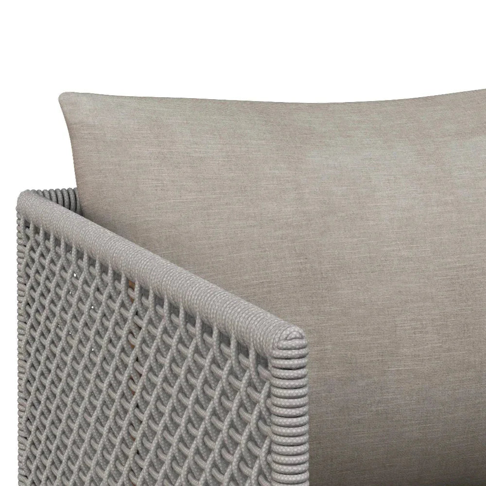 Crete Fabric Outdoor Dining Armchair-Outdoor Dining Chairs-SUNPAN-LOOMLAN