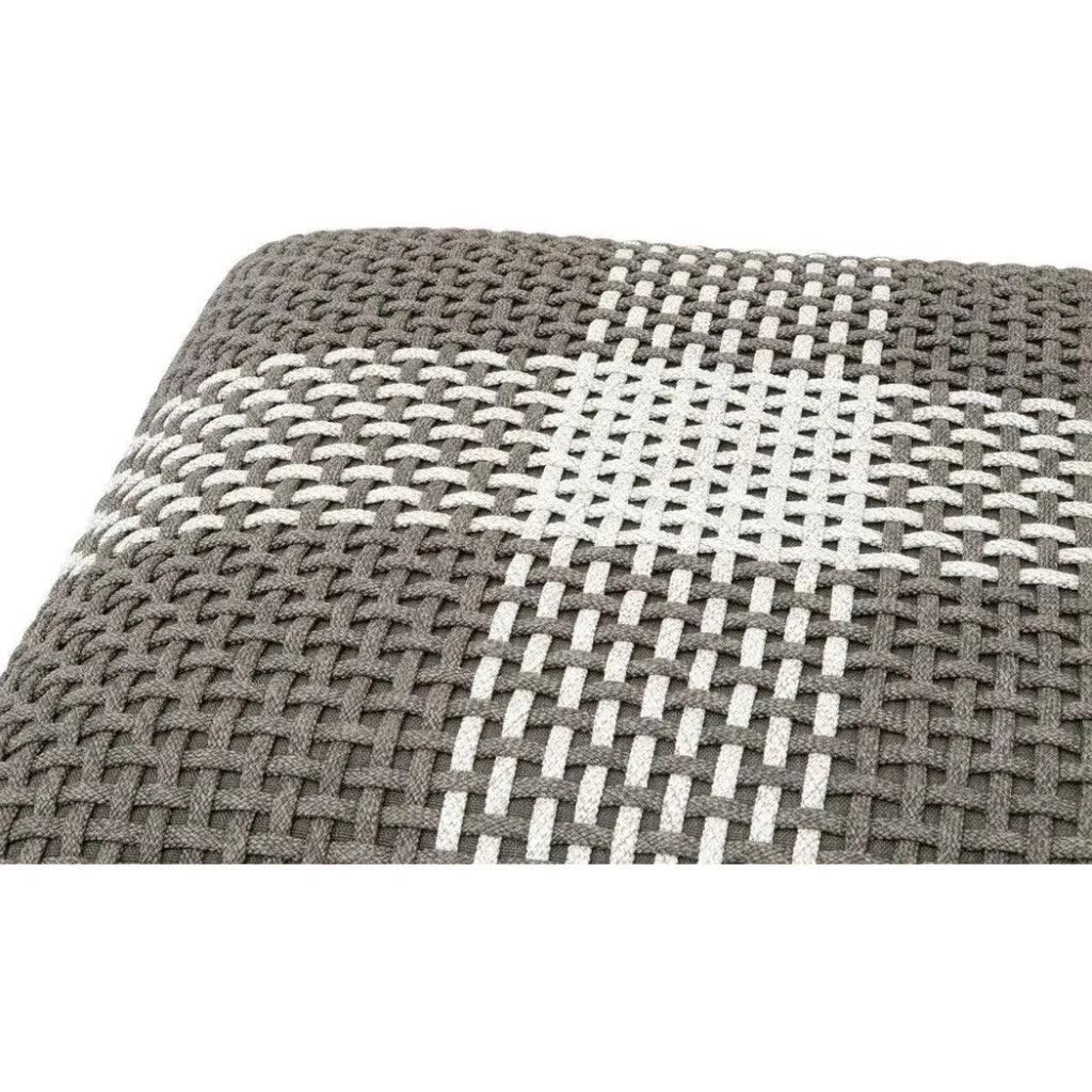 Cross Accent Cube - LOOMLAN - Essentials For Living - Poufs and Stools