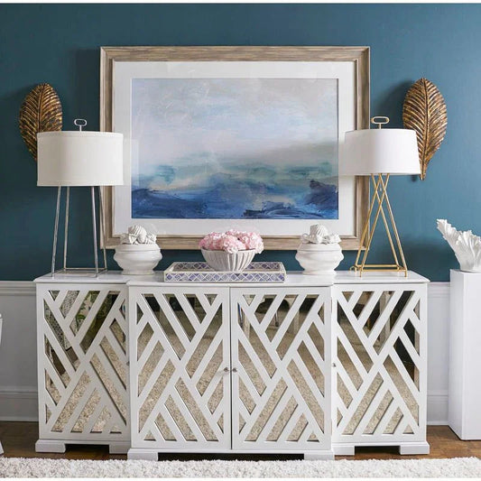 Cross Square Pull Chain Switch Table Lamp - LOOMLAN - Chelsea House - Table Lamps