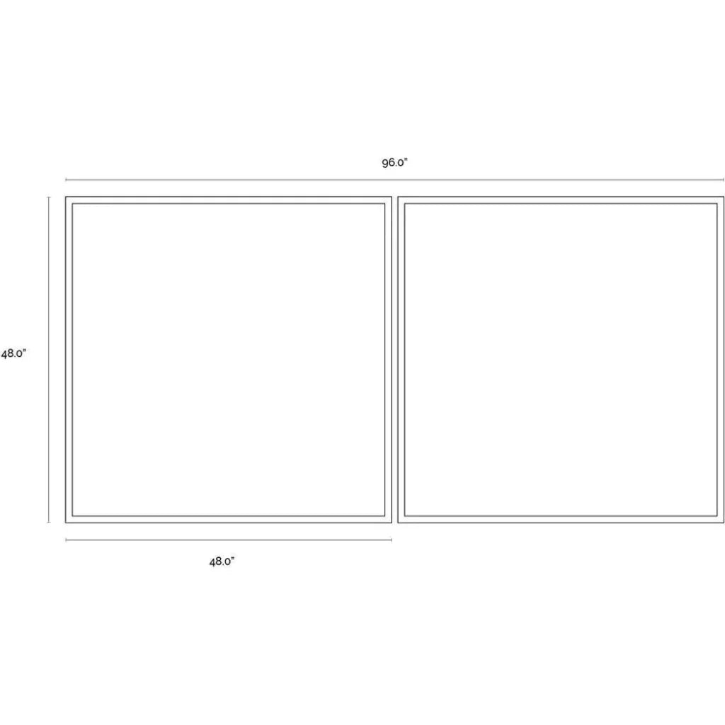 Crosshatch 2PC Hand Painted Art With Black - LOOMLAN - SUNPAN - Canvas Art