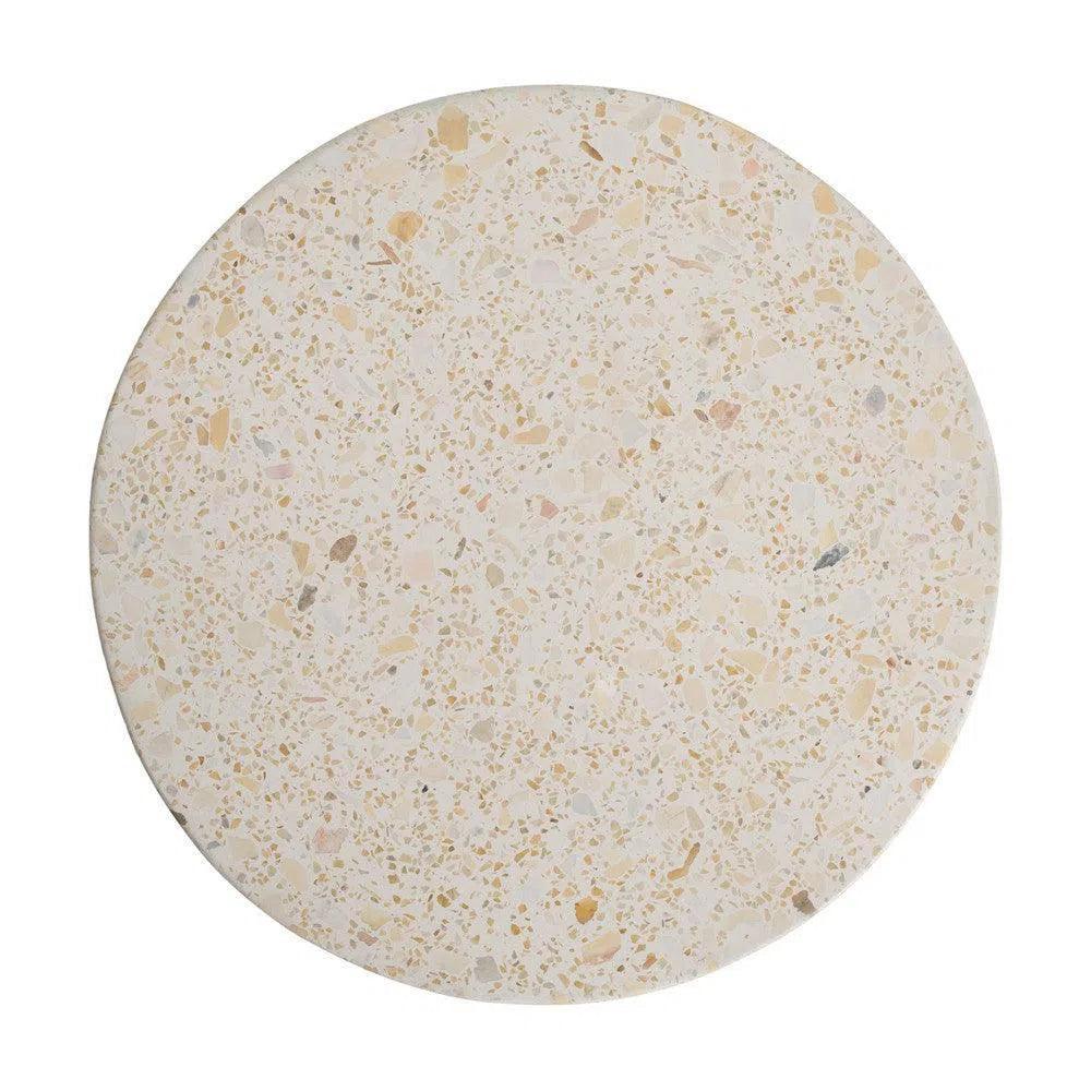 Cylinder 18 in.Terrazzo Garden Stool-Garden Stools-Emissary-LOOMLAN