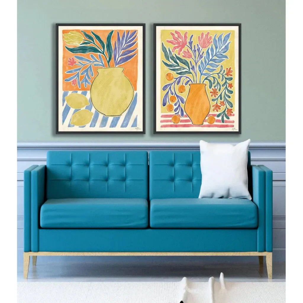 Cyprus Still Life IV d Canvas Art For Living Room - LOOMLAN - LOOMLAN - Canvas Art