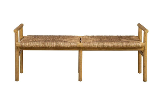Darcy Wood Framed Bedroom Bench - LOOMLAN - Furniture Classics - Bedroom Benches