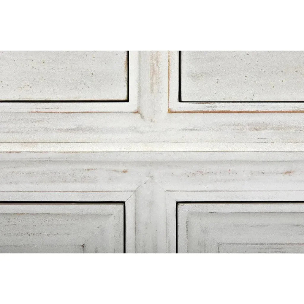 Daryl Three Drawers Wood Dresser