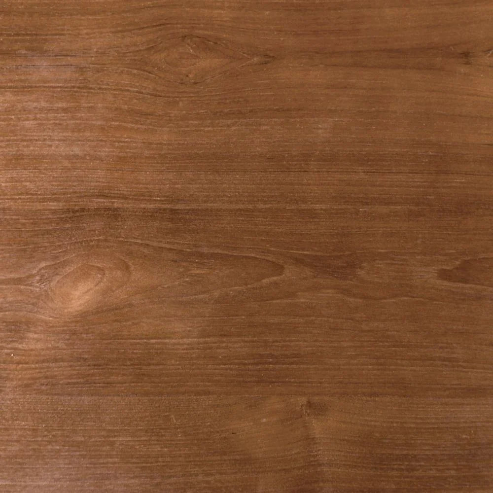 Davis Wooden Round Dining Table-Dining Tables-Noir-LOOMLAN