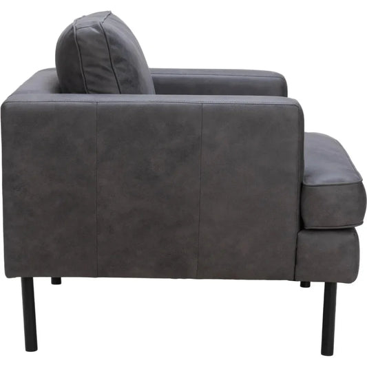 Decade Armchair Vintage Gray - LOOMLAN - Zuo Modern - Club Chairs