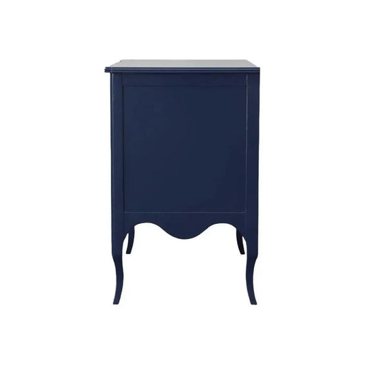 Delamar Wood Blue Chest - LOOMLAN - Furniture Classics - Chests