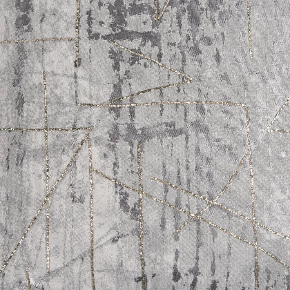 Dell Silver Throw Pillow With Down Insert - LOOMLAN - LOOMLAN - Throw Pillows