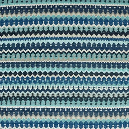 Denmark Indigo Blue Mist Large Throw Pillow Insert - LOOMLAN - D.V. Kap - Throw Pillows