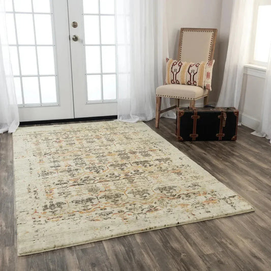 Dete Beige/ Brown Large Area Rugs For Living Room - LOOMLAN - LOOMLAN - Area Rugs