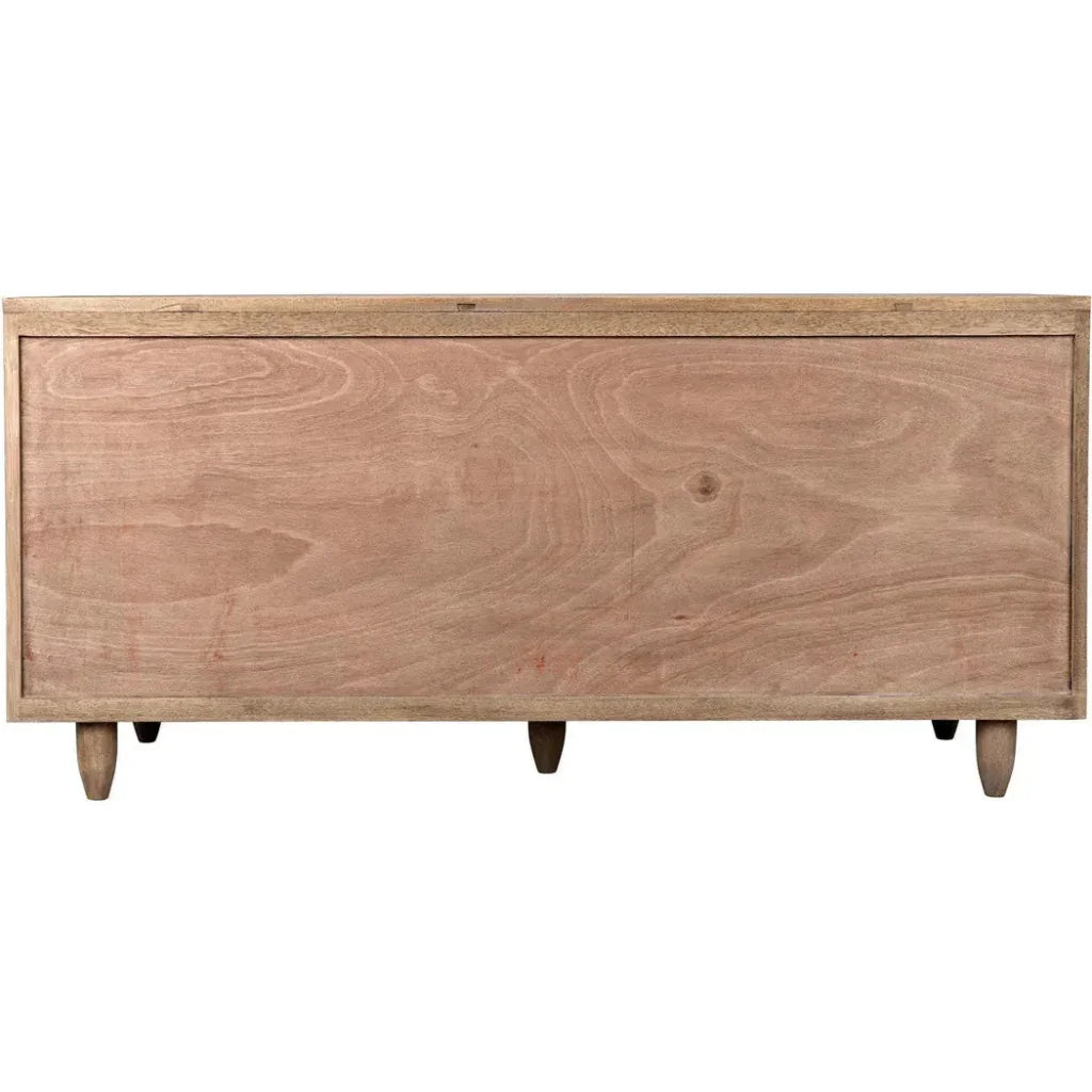 Diamond Solid Wood Dresser-Dressers-Noir-LOOMLAN