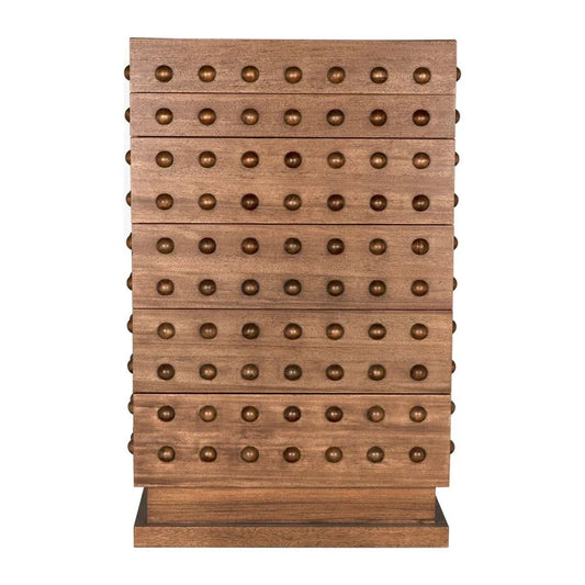 Didier Wooden Brown Dresser-Dressers-Noir-LOOMLAN