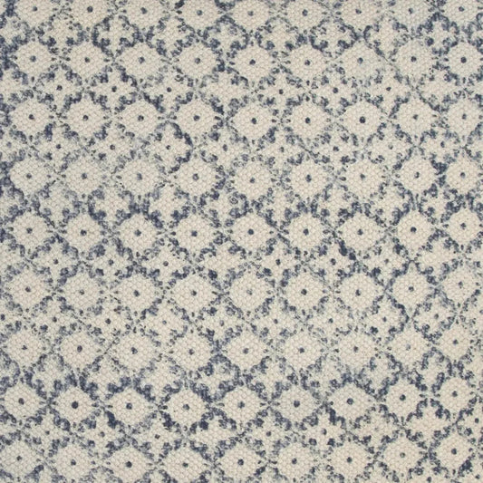 Ditsy Blue Throw Pillow With Down Insert - LOOMLAN - LOOMLAN - Throw Pillows