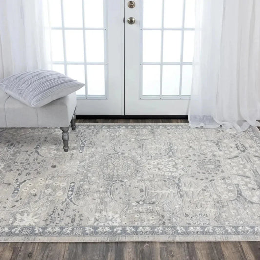 Djed Floral Blue Large Area Rugs For Living Room - LOOMLAN - LOOMLAN - Area Rugs