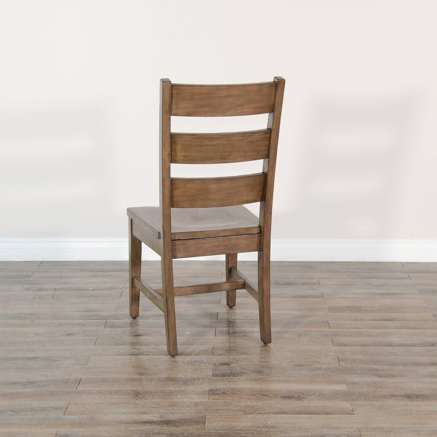 Doe Valley Ladderback Dining Chair with Stretchers 2PC